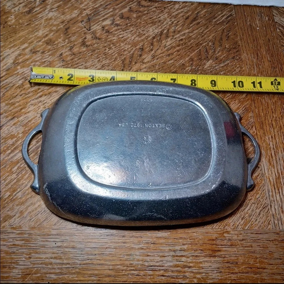 Vintage Sexton 1972 #5008 "Give us this day" Pewter Tray - Picture 4 of 5